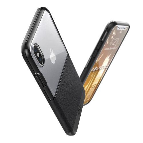 X-DORIA DASH - ETUI IPHONE X (BLACK LEATHER) na Arena.pl