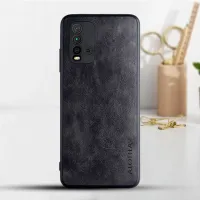 Etui AIORIA LEATHER do Xiaomi Redmi 9T / Note 9 4G / Redmi 9 Power czarny