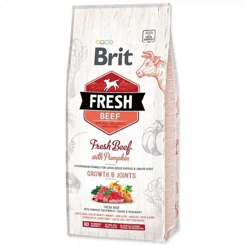 BRIT FRESH BEEF PUPPY LARGE 12KG na Arena.pl