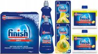 Zestaw do zmywania Finish 4 produkty cytrynowy zapach