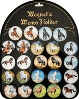magnes ceramiczny  24szt. konie
