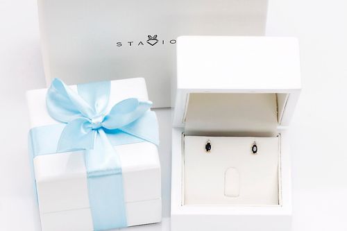 Złote kolczyki KZD2296 - Diament na Arena.pl