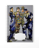 Zeszyt A5 100 stron w kratkę JoJo's Bizarre Adventure