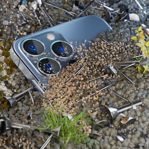 apple iphone 17 - 3mk lens protection pro light blue na Arena.pl
