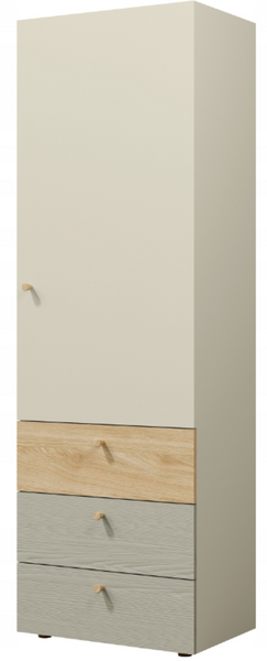 Regał 2 Do Pokoju Młodzieżowego 60cm Eukaliptus YOKO JR -3 Kolory Do Wyboru zdjęcie 1