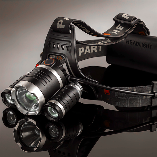 LATARKA CZOŁOWA 3 LED CREE XM-L T16 na Arena.pl