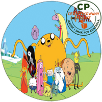 Opłatek na tort Pora na Przygodę