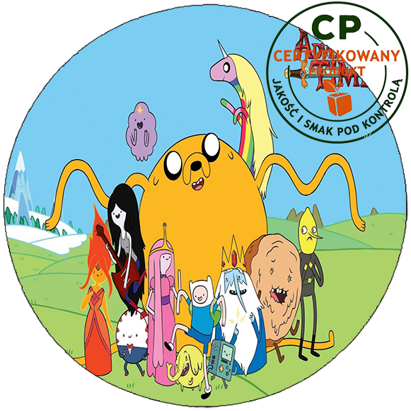 Opłatek na tort Pora na Przygodę zdjęcie 1