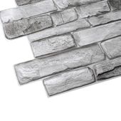 Panele Ścienne 3D PCV Kamień Grey Stone
