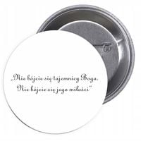 Przypinki buttony RELIGIJNE znaczki z grafiką