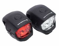 Zestaw lamp rowerowych WEEKS FBS0051