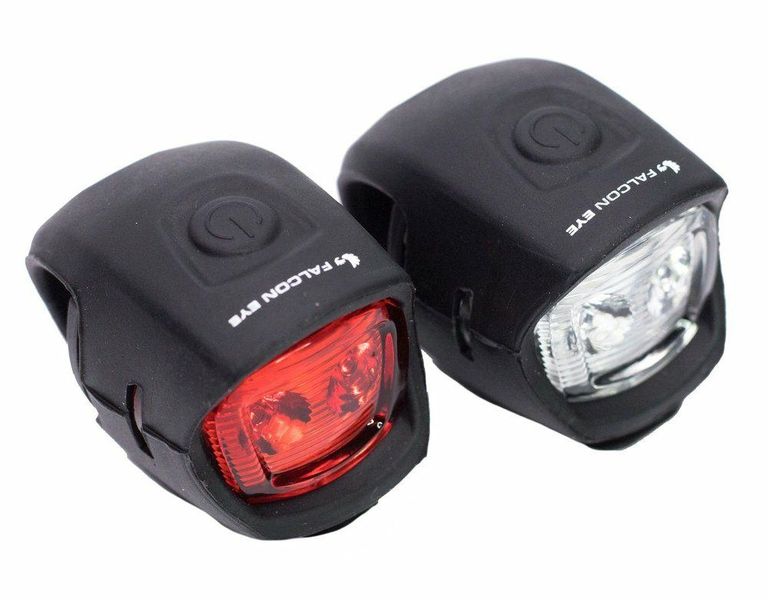 Zestaw lamp rowerowych WEEKS FBS0051 zdjęcie 1