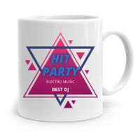 Dla Dja Muzyka Kubek Hit Party Best Dj Prezent Z Nadrukiem Ze Zdjęciem