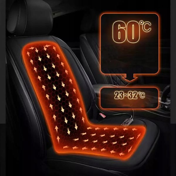 PODGRZEWANA PODUSZKA SAMOCHODOWA GNIAZDO ZAPALNICZKI, SZYBKIE OGRZEWANIE zdjęcie 2
