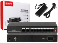 Switch Dahua PFS3010-8ET-65 8 portów PoE do kamer 65W