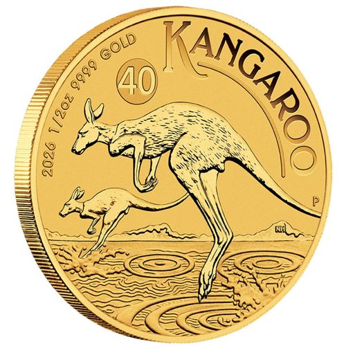 Australijski Kangur 1/2 uncji Złota 2026 na Arena.pl