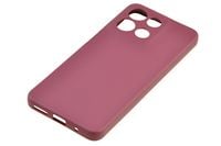 Etui silikonowe Tint do Motorola Moto G17 / G17 Power burgundowy