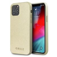 guess guhcp12liglgo iphone 12 pro max 6,7 złoty/gold hardcase iridescent