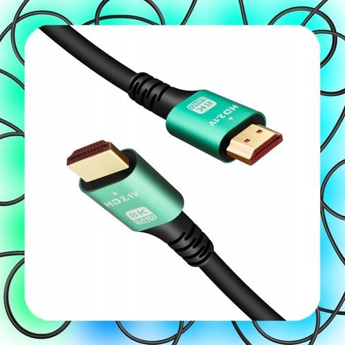 KABEL HDMI 2.1 V PREMIUM ULTRA HIGH SPEED UHD 8K 4K144Hz 10m 8K na Arena.pl