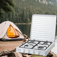 KUCHENKA GAZOWA 4 PALNIKI PRZENOŚCNA NA KEMPING TURYSTYCZNA NA BUTLE STELLA