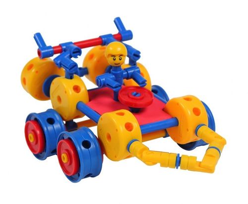 KLOCKI THINKERTOY 68 ELEMENTÓW ROAD RUSH SAMOCHODY na Arena.pl