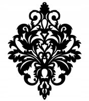 Z16b Zawieszka AŻUR ozdoba dekoracja GLAMUR dolna