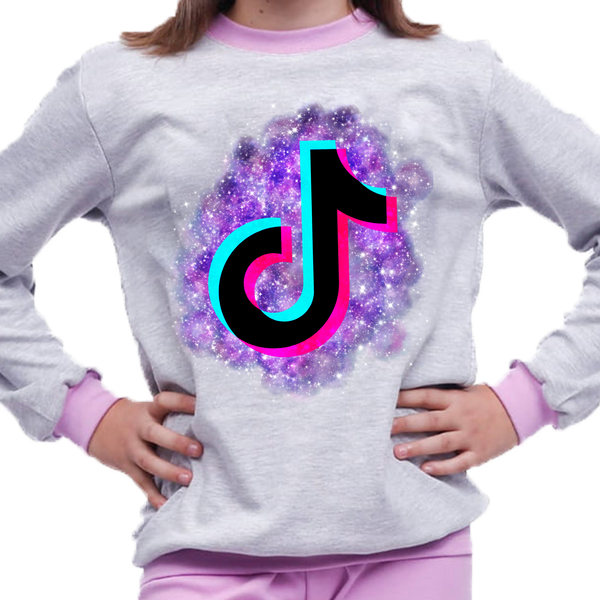 Piżama dziecięca Tik Tok zdjęcie 1