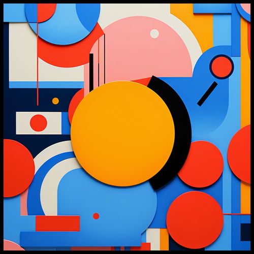 Plakat 70x70cm Kalejdoskop Emocji na Arena.pl