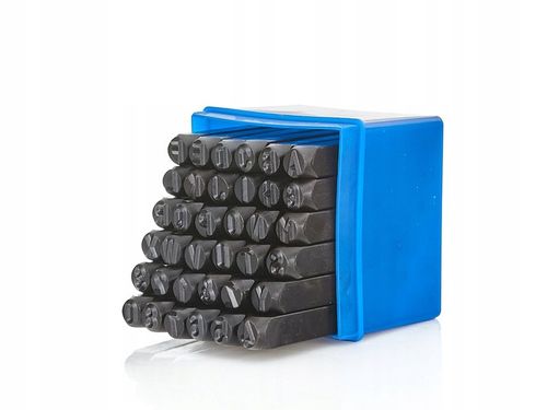 GEKO NUMERATORY WYBIJAKI ZNACZNIKI LITERY CYFRY STEMPLE 8MM 36 ELEMENTÓW na Arena.pl