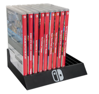 Stojak Uchwyt na Gry Nintendo Switch Switch 2 czarny