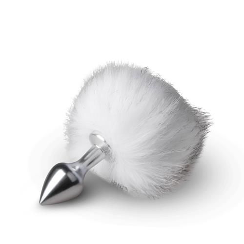 Bunny Tail Plug No. 1 - Silver/Whitekorek Analny na Arena.pl