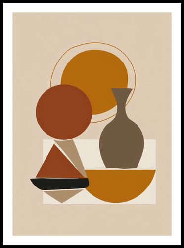 Plakat 50x70cm Geometryczna Utrata na Arena.pl