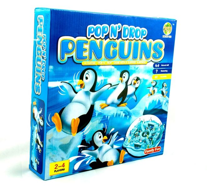 GRA PLANSZOWA CHIŃCZYK PINGWINY 4 5 6 7 lat latka zdjęcie 4