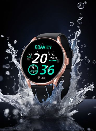 Smartwatch Gravity Czarno Różowy GT2-2 PRO na Arena.pl