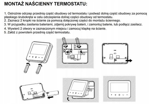 Regulator temperatury termostat radiowy WT-20 WIFI BEZPRZEWODOWY na Arena.pl