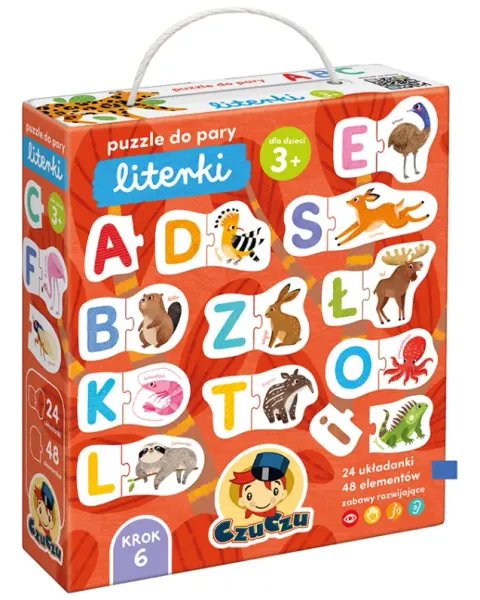 CzuCzu.Puzzle do pary Literki 3+ zdjęcie 1