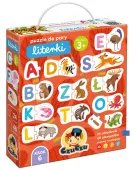 CzuCzu.Puzzle do pary Literki 3+
