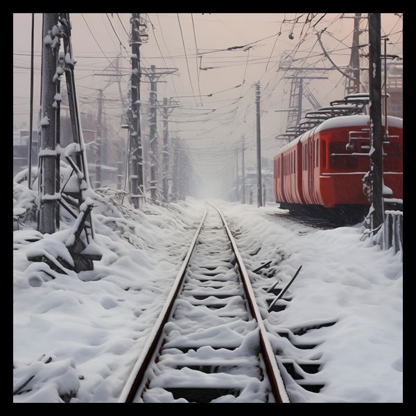 Plakat 30x30cm Podróż po Torach zdjęcie 2