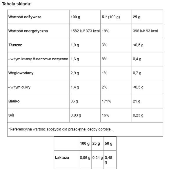 BioTech USA - Iso Whey Zero - 454 g wanilia zdjęcie 2