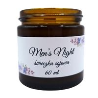 Ręcznie Robiona Świeczka Sojowa Mens Night 60ml