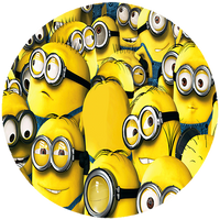 Opłatek na tort Minionki