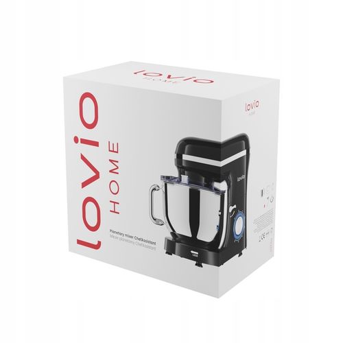 Robot kuchenny mikser planetarny z misą wielofunkcyjny 3000W 6,2l LOVIO na Arena.pl