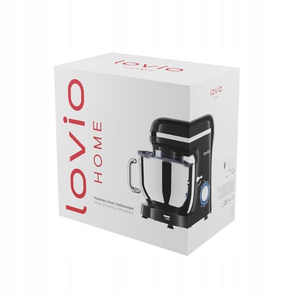 Robot kuchenny mikser planetarny z misą wielofunkcyjny 3000W 6,2l LOVIO zdjęcie 7
