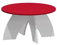 stolik do pokoju dziecka okrągły SUPER CAR N29 stolik dziecięcy 70x70 w.50