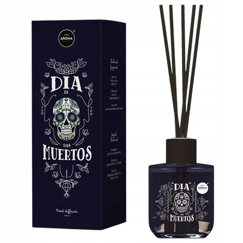PATYCZKI ZAPACHOWE AROMA STICKS DIA DE LOS MUERTOS 100ML ZAPACH BLACK na Arena.pl