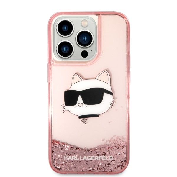 Etui Karl Lagerfeld do iPhone 14 Pro Max, Różowy zdjęcie 3