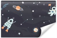 Fototapeta Dla Dzieci ASTRONAUTA Planety Kosmos Gwiazdy 300cm x 210cm