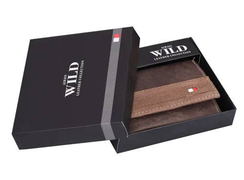 portfel męski brązowy-beżowy always wild na Arena.pl