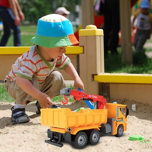 DZWIG AUTO DO SKRĘCANIA MONTAŻU MAŁY MAJSTERKOWICZ W WALIZCE DLA DZIECI na Arena.pl