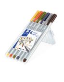 cienkopis triplus boho 0.3 mm 6 kolorów w etui staedtler